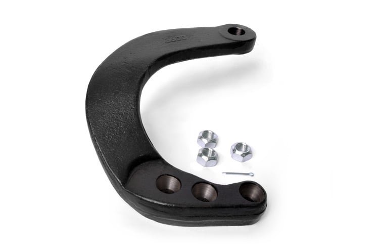 GMC K2500 Suburban Raised Steering Arm - Rough Country - 3 Bolt Open Knuckle Steering - '79-'86